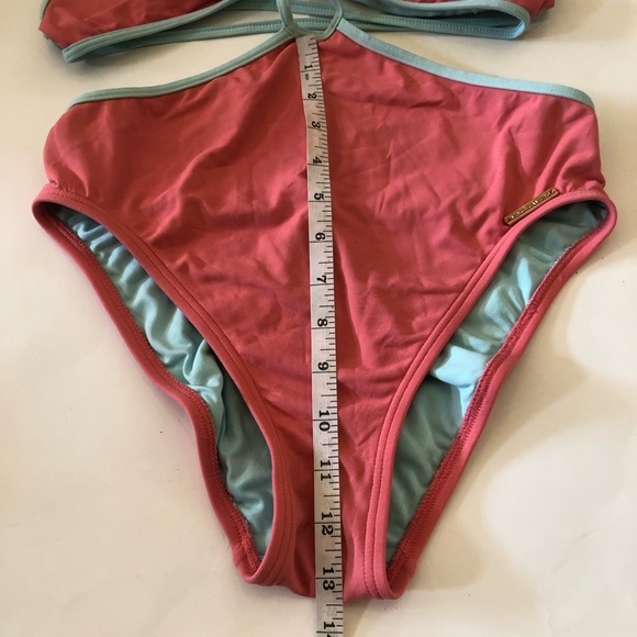 Vince Camuto Cutout Contrast Binding Monokini One Piece Swimsuit Size S - Picture 9 of 15